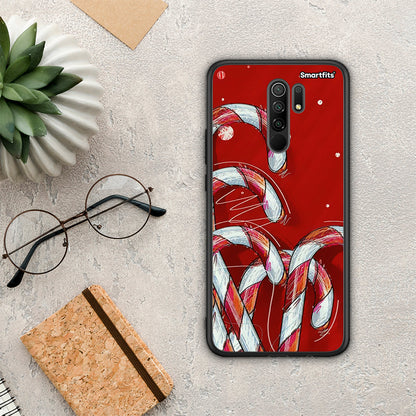 Candy Cane - Xiaomi Redmi 9 / 9 Prime θήκη