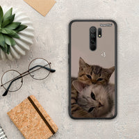 Thumbnail for Cats In Love - Xiaomi Redmi 9 / 9 Prime θήκη