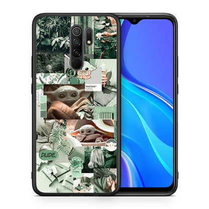 Θήκη Αγίου Βαλεντίνου Xiaomi Redmi 9 / 9 Prime Collage Dude από τη Smartfits με σχέδιο στο πίσω μέρος και μαύρο περίβλημα | Xiaomi Redmi 9 / 9 Prime Collage Dude case with colorful back and black bezels
