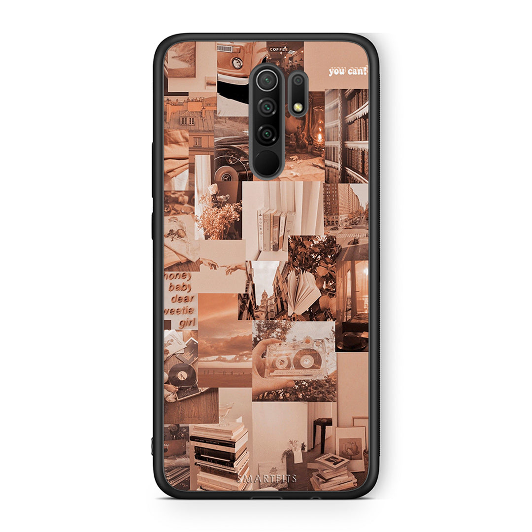 Xiaomi Redmi 9 / 9 Prime Collage You Can Θήκη Αγίου Βαλεντίνου από τη Smartfits με σχέδιο στο πίσω μέρος και μαύρο περίβλημα | Smartphone case with colorful back and black bezels by Smartfits