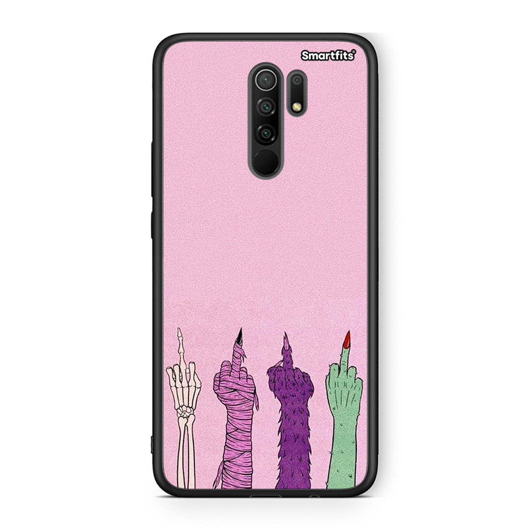 Xiaomi Redmi 9 / 9 Prime Halloween Be A Lady Θήκη από τη Smartfits με σχέδιο στο πίσω μέρος και μαύρο περίβλημα | Smartphone case with colorful back and black bezels by Smartfits