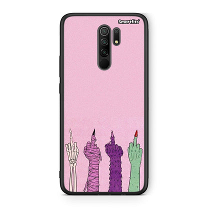 Xiaomi Redmi 9 / 9 Prime Halloween Be A Lady Θήκη από τη Smartfits με σχέδιο στο πίσω μέρος και μαύρο περίβλημα | Smartphone case with colorful back and black bezels by Smartfits