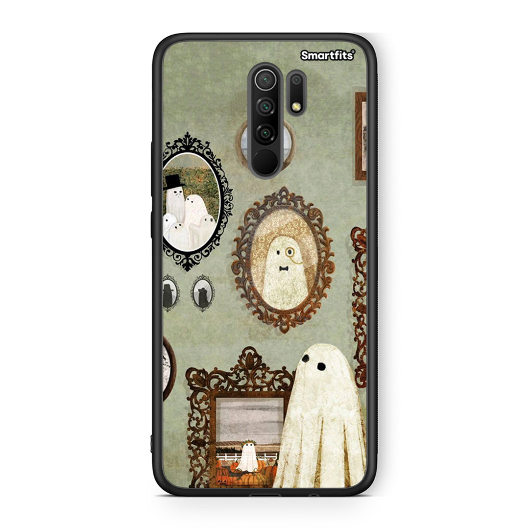 Xiaomi Redmi 9 / 9 Prime Halloween Ghost Season Θήκη από τη Smartfits με σχέδιο στο πίσω μέρος και μαύρο περίβλημα | Smartphone case with colorful back and black bezels by Smartfits