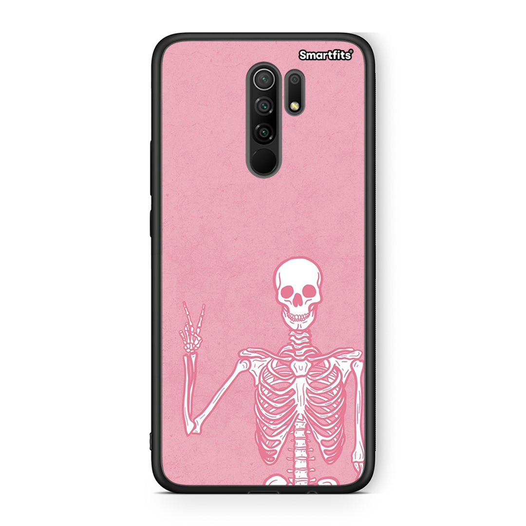 Xiaomi Redmi 9 / 9 Prime Halloween Motivation Θήκη από τη Smartfits με σχέδιο στο πίσω μέρος και μαύρο περίβλημα | Smartphone case with colorful back and black bezels by Smartfits