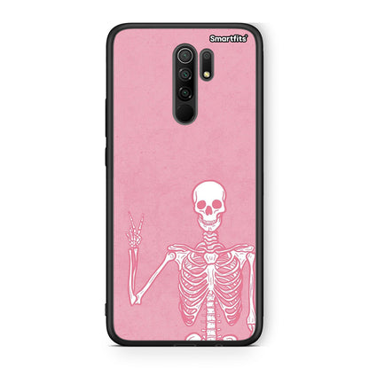 Xiaomi Redmi 9 / 9 Prime Halloween Motivation Θήκη από τη Smartfits με σχέδιο στο πίσω μέρος και μαύρο περίβλημα | Smartphone case with colorful back and black bezels by Smartfits