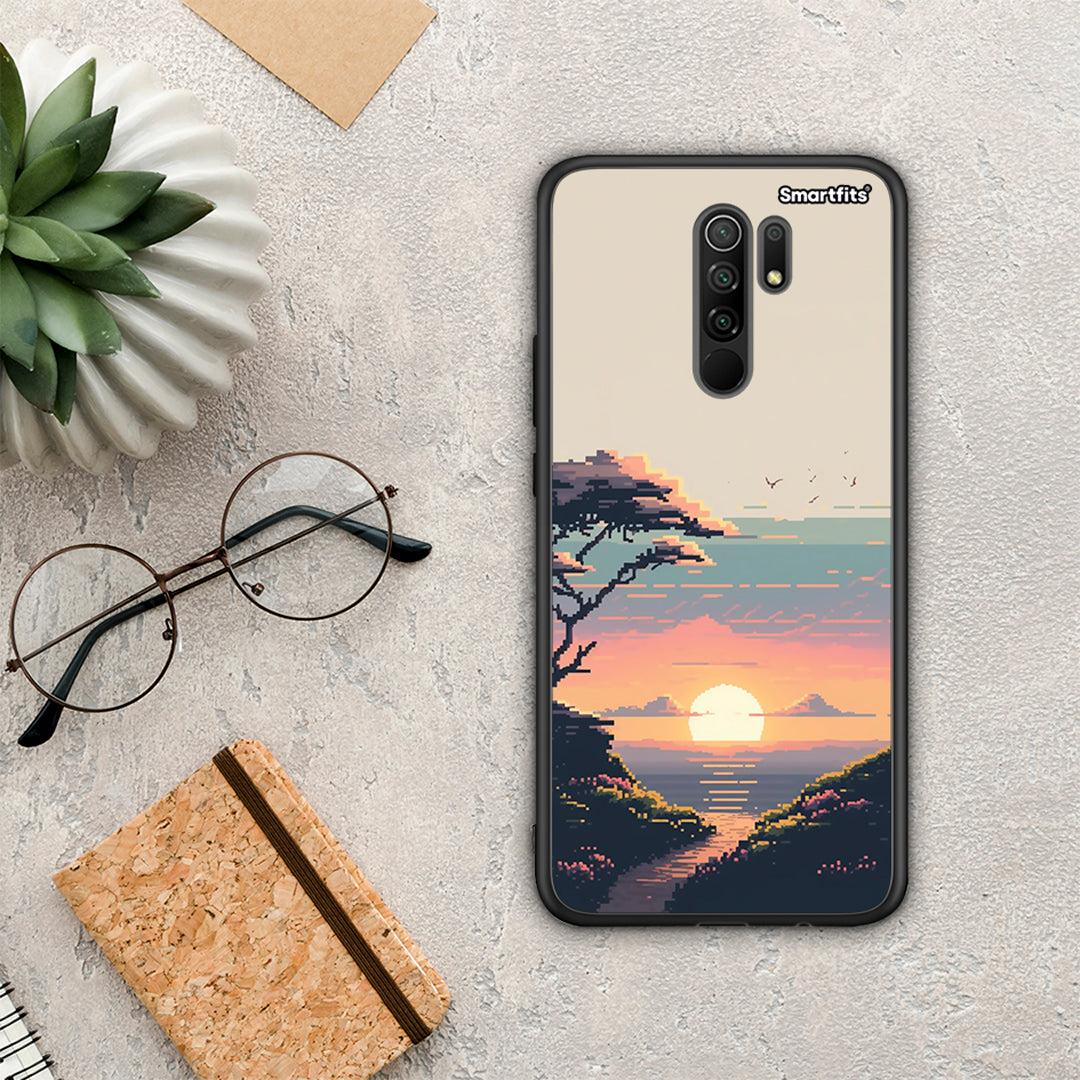 Pixel Sunset - Xiaomi Redmi 9 / 9 Prime θήκη