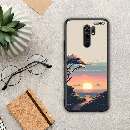 Pixel Sunset - Xiaomi Redmi 9 / 9 Prime θήκη