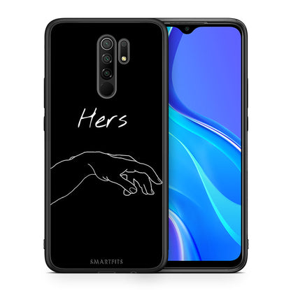 Θήκη Αγίου Βαλεντίνου Xiaomi Redmi 9 / 9 Prime Aeshetic Love 1 από τη Smartfits με σχέδιο στο πίσω μέρος και μαύρο περίβλημα | Xiaomi Redmi 9 / 9 Prime Aeshetic Love 1 case with colorful back and black bezels