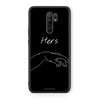 Xiaomi Redmi 9 / 9 Prime Aeshetic Love 1 Θήκη Αγίου Βαλεντίνου από τη Smartfits με σχέδιο στο πίσω μέρος και μαύρο περίβλημα | Smartphone case with colorful back and black bezels by Smartfits