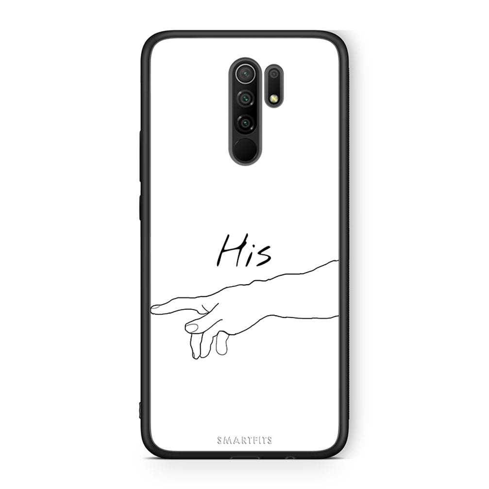 Xiaomi Redmi 9 / 9 Prime Aeshetic Love 2 Θήκη Αγίου Βαλεντίνου από τη Smartfits με σχέδιο στο πίσω μέρος και μαύρο περίβλημα | Smartphone case with colorful back and black bezels by Smartfits