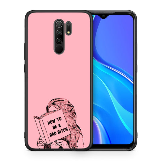 Θήκη Xiaomi Redmi 9/9 Prime Bad Bitch από τη Smartfits με σχέδιο στο πίσω μέρος και μαύρο περίβλημα | Xiaomi Redmi 9/9 Prime Bad Bitch case with colorful back and black bezels