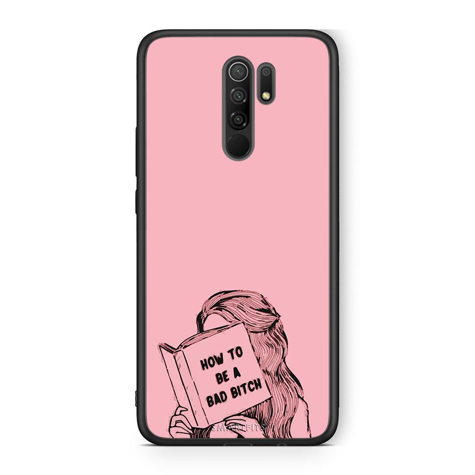Xiaomi Redmi 9/9 Prime Bad Bitch θήκη από τη Smartfits με σχέδιο στο πίσω μέρος και μαύρο περίβλημα | Smartphone case with colorful back and black bezels by Smartfits