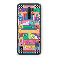 Thumbnail for Xiaomi Redmi 9/9 Prime Bubbles Soap θήκη από τη Smartfits με σχέδιο στο πίσω μέρος και μαύρο περίβλημα | Smartphone case with colorful back and black bezels by Smartfits