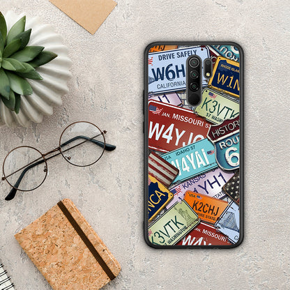 Car Plates - Xiaomi Redmi 9 / 9 Prime θήκη