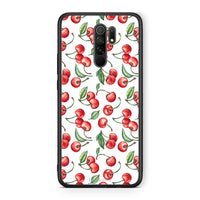 Thumbnail for Xiaomi Redmi 9/9 Prime Cherry Summer θήκη από τη Smartfits με σχέδιο στο πίσω μέρος και μαύρο περίβλημα | Smartphone case with colorful back and black bezels by Smartfits
