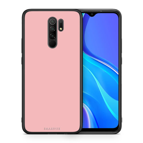 Θήκη Xiaomi Redmi 9/9 Prime Nude Color από τη Smartfits με σχέδιο στο πίσω μέρος και μαύρο περίβλημα | Xiaomi Redmi 9/9 Prime Nude Color case with colorful back and black bezels
