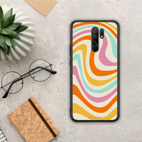 Thumbnail for Colourful Waves - Xiaomi Redmi 9 / 9 Prime θήκη