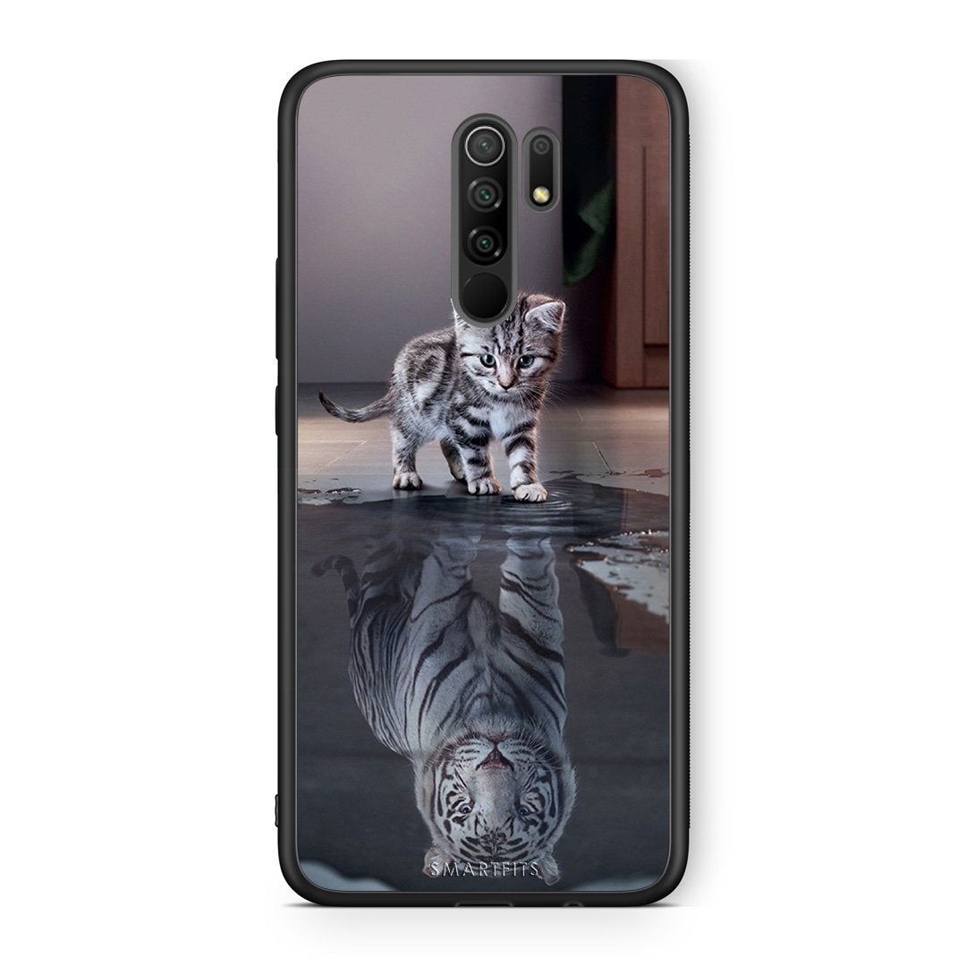 4 - Xiaomi Redmi 9/9 Prime Tiger Cute case, cover, bumper