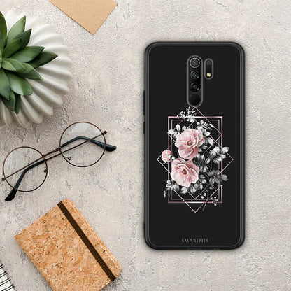 Flower Frame - Xiaomi Redmi 9 / 9 Prime θήκη