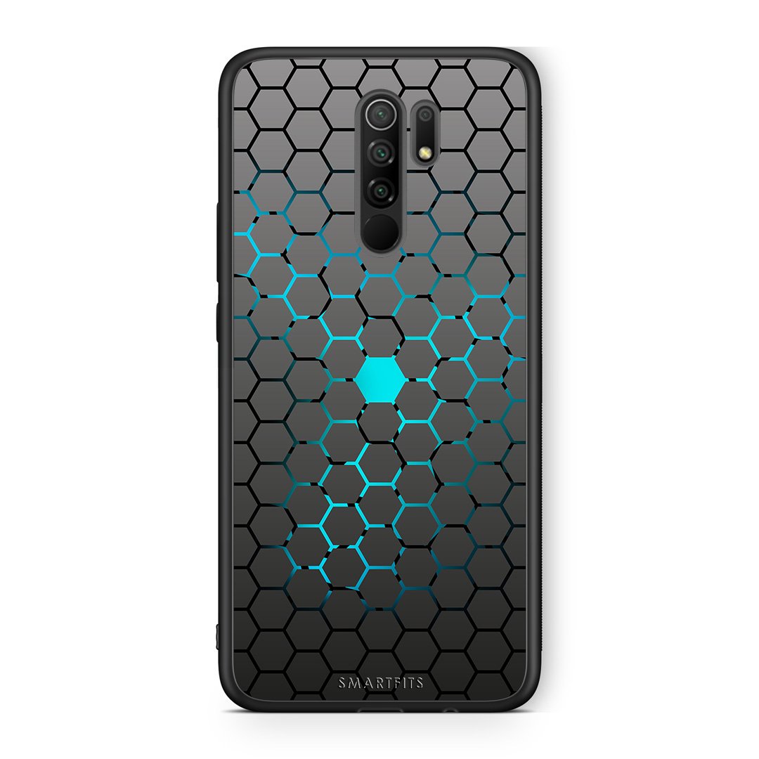 40 - Xiaomi Redmi 9/9 Prime  Hexagonal Geometric case, cover, bumper
