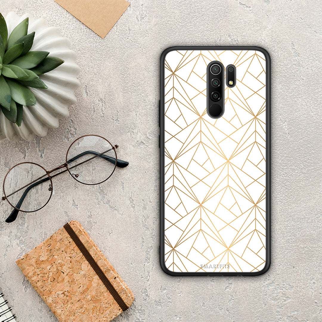 Geometric Luxury White - Xiaomi Redmi 9 / 9 Prime θήκη