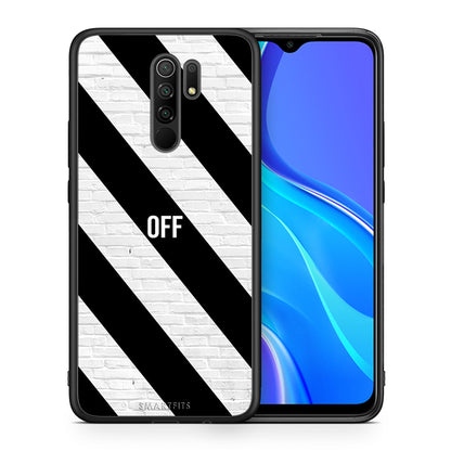 Θήκη Xiaomi Redmi 9/9 Prime Get Off από τη Smartfits με σχέδιο στο πίσω μέρος και μαύρο περίβλημα | Xiaomi Redmi 9/9 Prime Get Off case with colorful back and black bezels