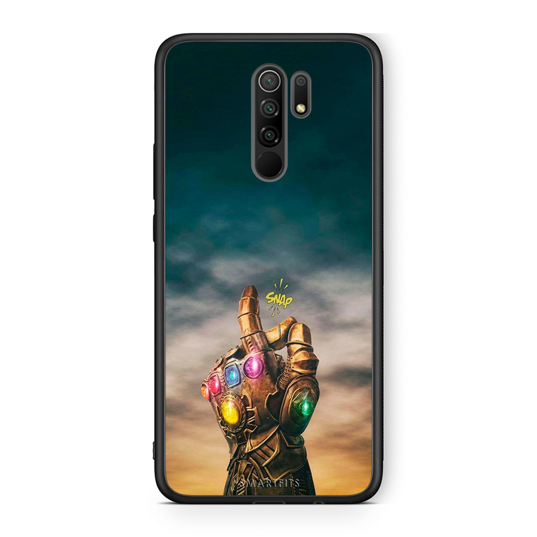Xiaomi Redmi 9/9 Prime Infinity Snap θήκη από τη Smartfits με σχέδιο στο πίσω μέρος και μαύρο περίβλημα | Smartphone case with colorful back and black bezels by Smartfits