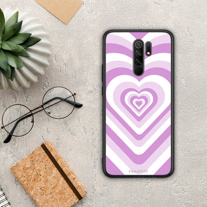 Lilac Hearts - Xiaomi Redmi 9 / 9 Prime θήκη