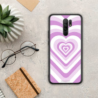Thumbnail for Lilac Hearts - Xiaomi Redmi 9 / 9 Prime θήκη