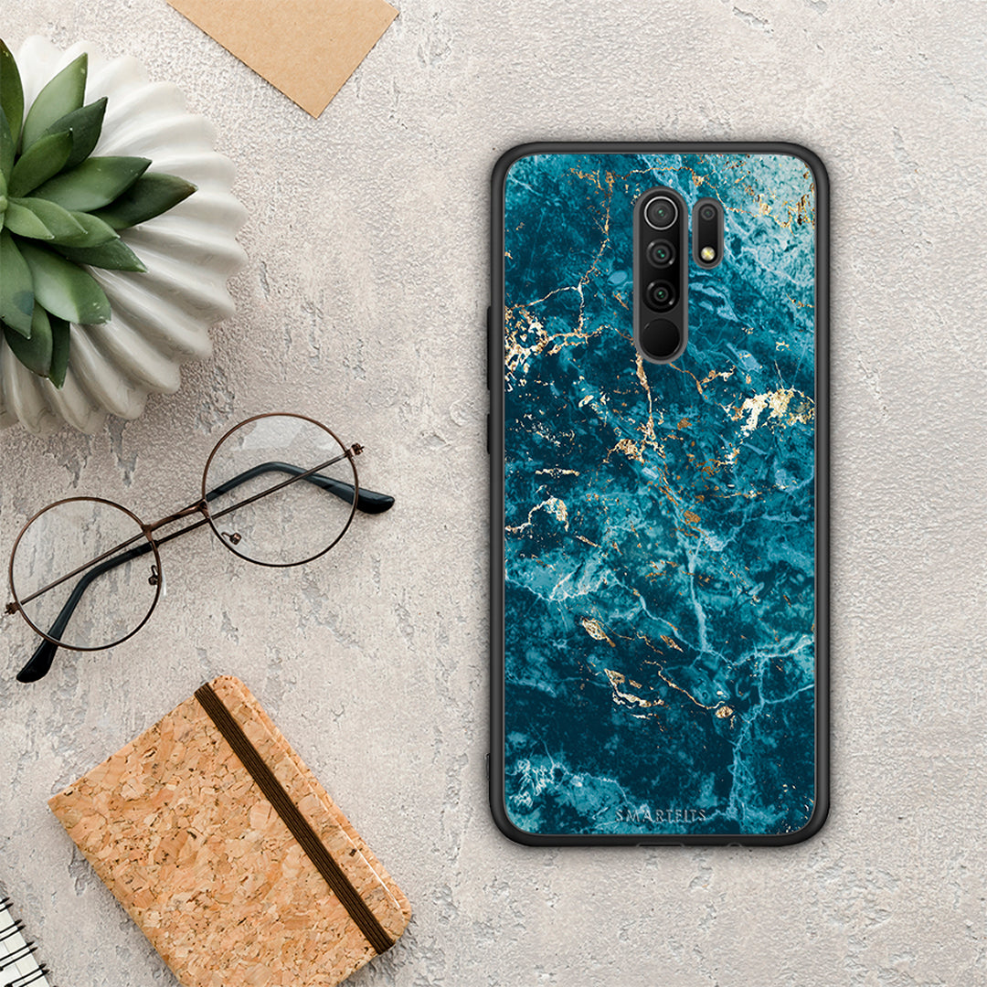 Marble Blue - Xiaomi Redmi 9 / 9 Prime θήκη