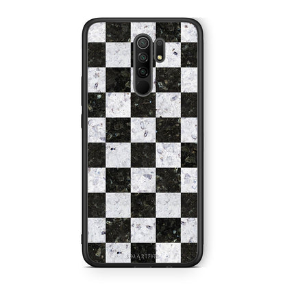 4 - Xiaomi Redmi 9/9 Prime Square Geometric Marble case, cover, bumper