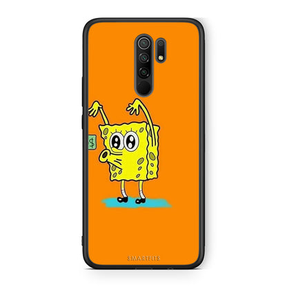 Xiaomi Redmi 9 / 9 Prime No Money 2 Θήκη Αγίου Βαλεντίνου από τη Smartfits με σχέδιο στο πίσω μέρος και μαύρο περίβλημα | Smartphone case with colorful back and black bezels by Smartfits