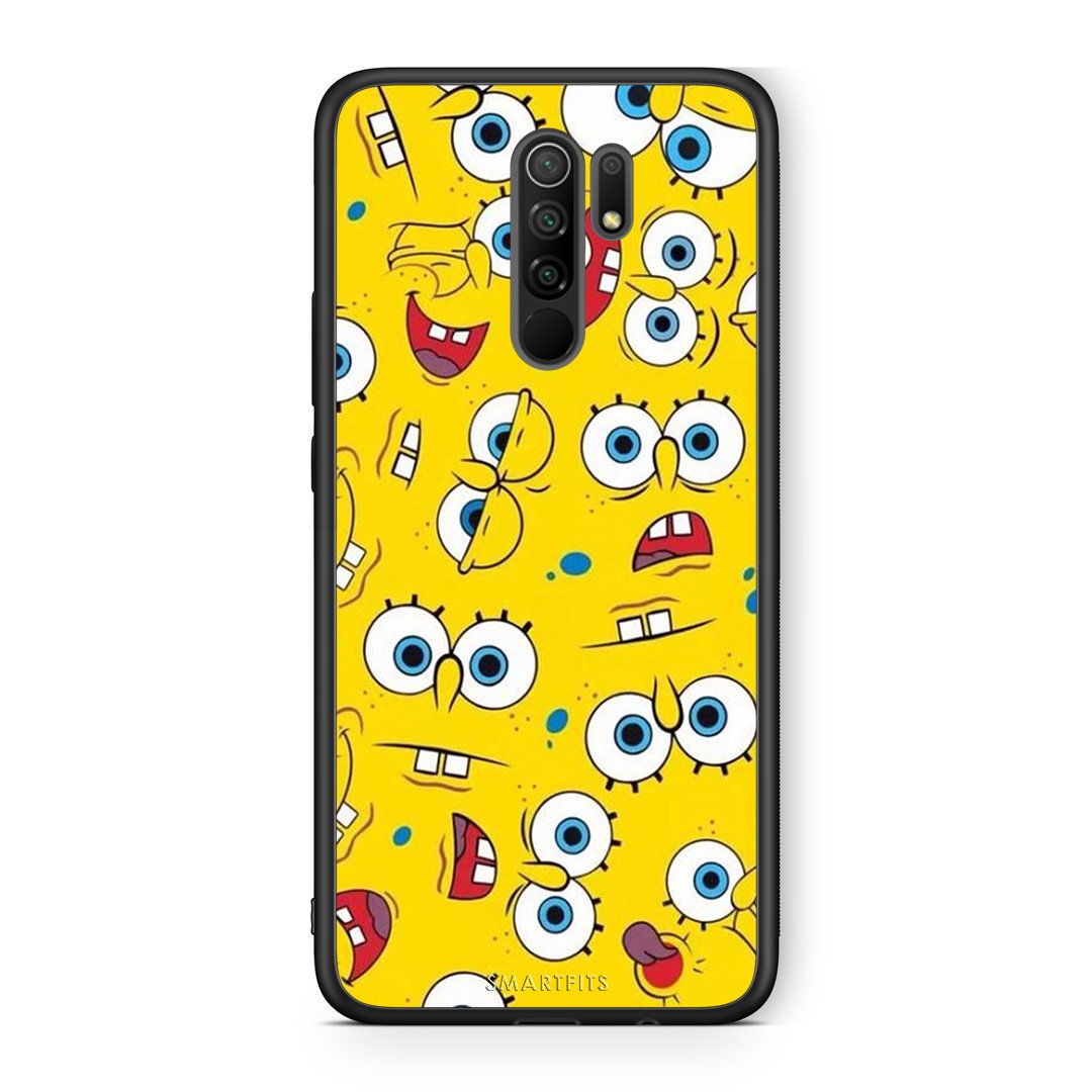 4 - Xiaomi Redmi 9/9 Prime Sponge PopArt case, cover, bumper