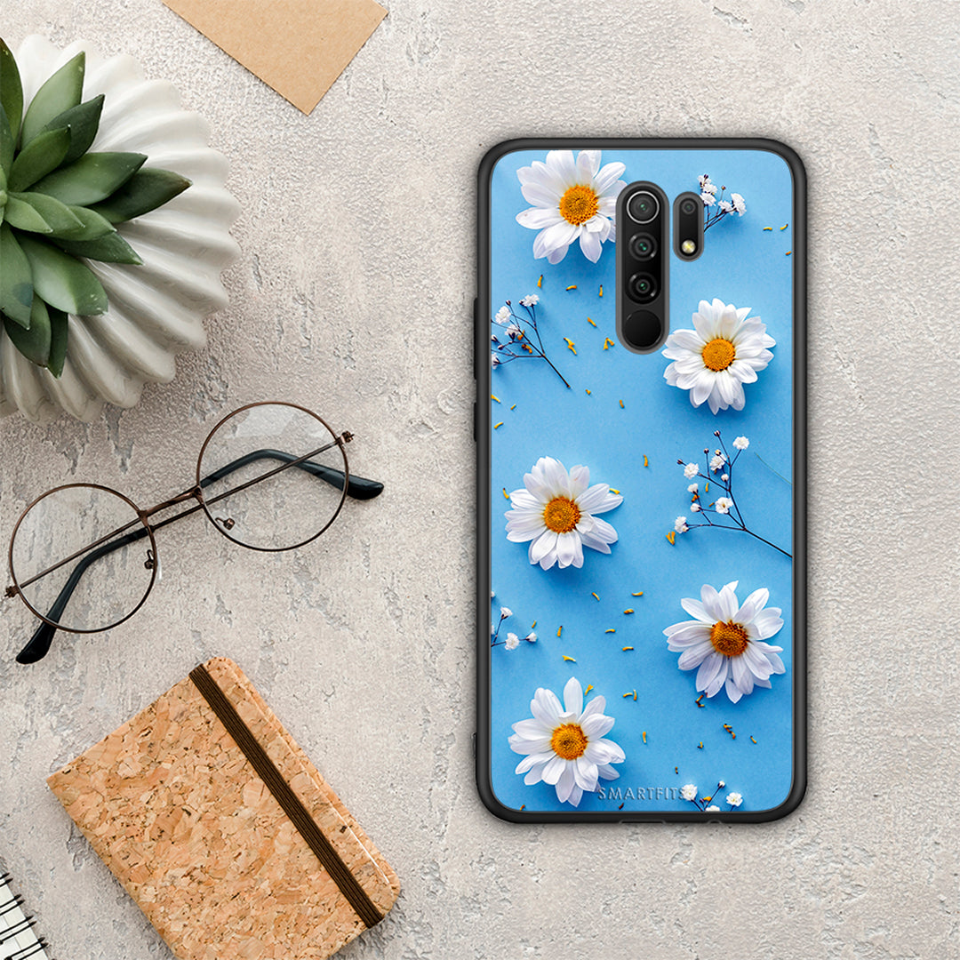 Real Daisies - Xiaomi Redmi 9 / 9 Prime θήκη