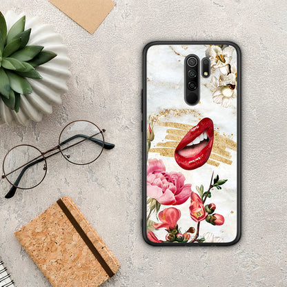 Red Lips - Xiaomi Redmi 9 / 9 Prime θήκη