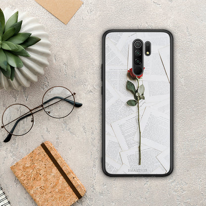 Red Rose - Xiaomi Redmi 9 / 9 Prime θήκη
