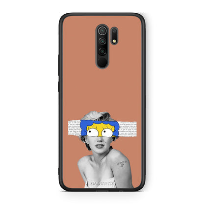 Xiaomi Redmi 9/9 Prime Sim Merilyn θήκη από τη Smartfits με σχέδιο στο πίσω μέρος και μαύρο περίβλημα | Smartphone case with colorful back and black bezels by Smartfits