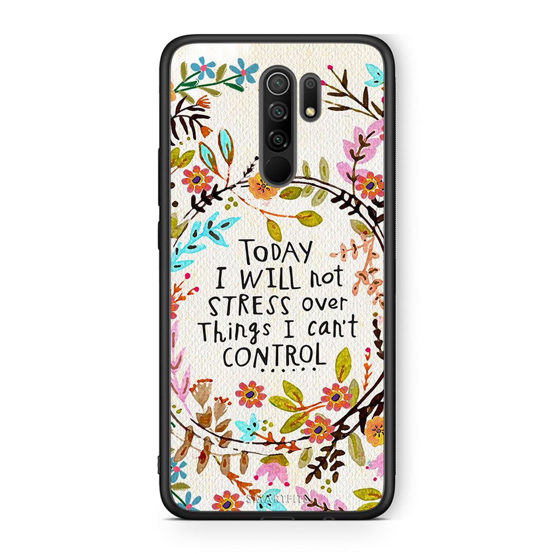 Xiaomi Redmi 9/9 Prime Stress Over θήκη από τη Smartfits με σχέδιο στο πίσω μέρος και μαύρο περίβλημα | Smartphone case with colorful back and black bezels by Smartfits