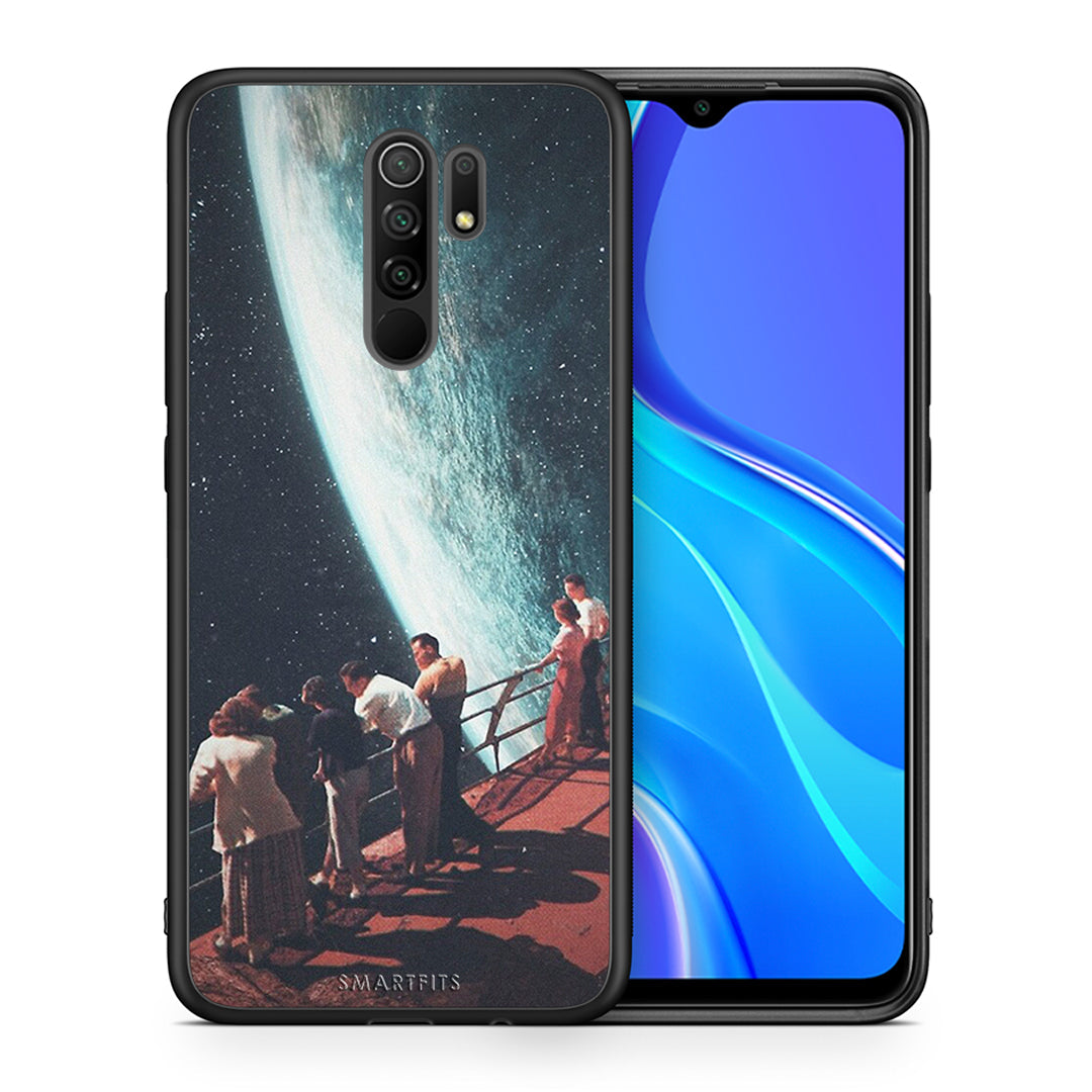 Θήκη Xiaomi Redmi 9/9 Prime Surreal View από τη Smartfits με σχέδιο στο πίσω μέρος και μαύρο περίβλημα | Xiaomi Redmi 9/9 Prime Surreal View case with colorful back and black bezels