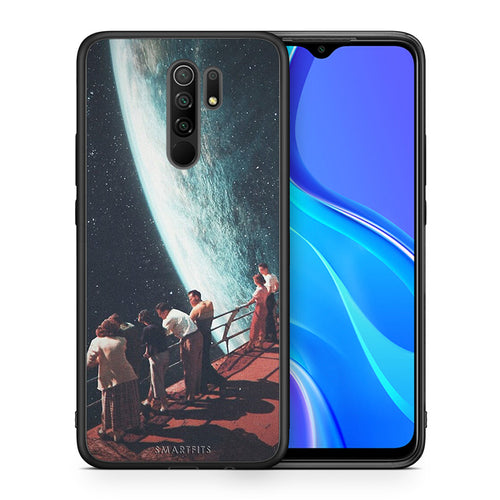 Θήκη Xiaomi Redmi 9/9 Prime Surreal View από τη Smartfits με σχέδιο στο πίσω μέρος και μαύρο περίβλημα | Xiaomi Redmi 9/9 Prime Surreal View case with colorful back and black bezels