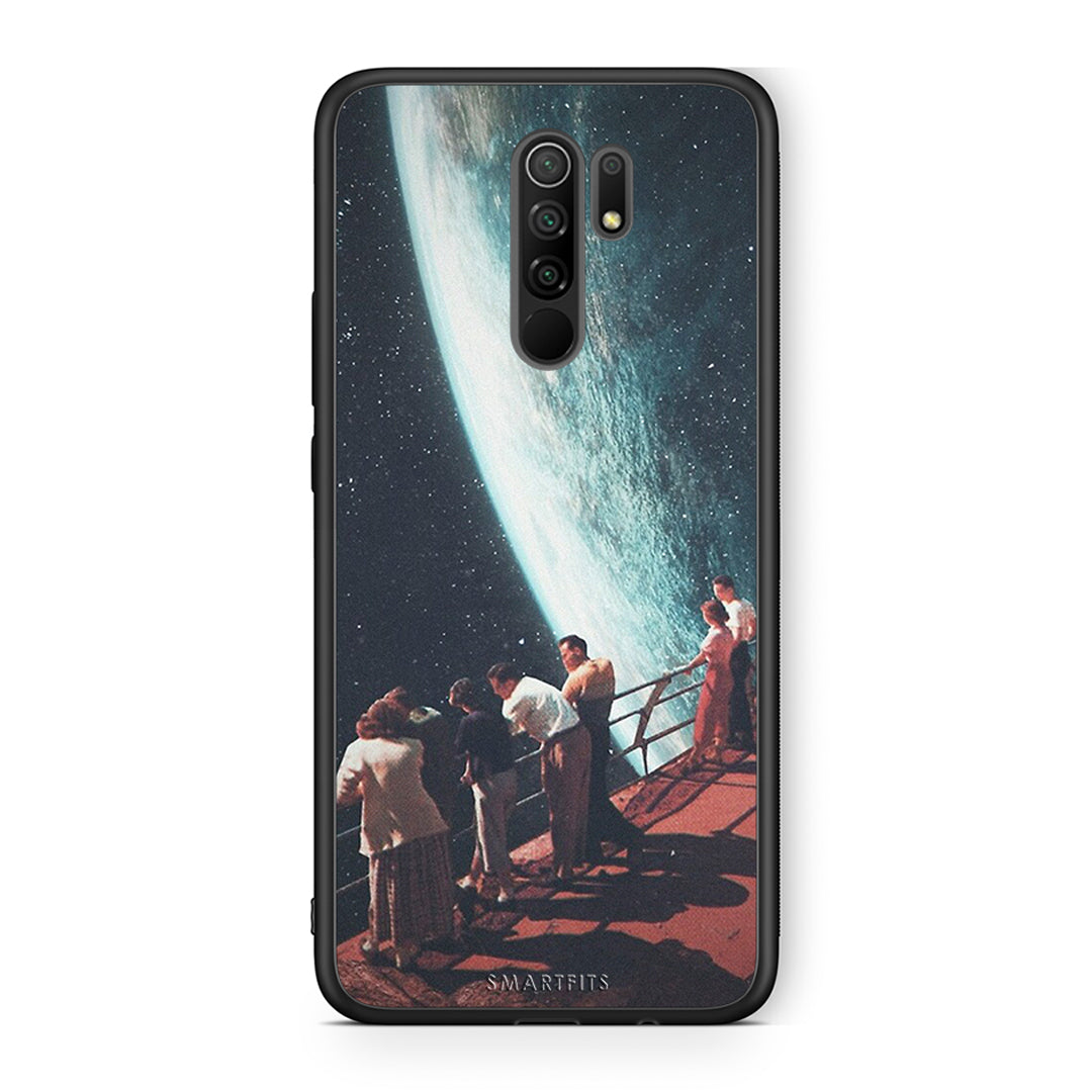Xiaomi Redmi 9/9 Prime Surreal View θήκη από τη Smartfits με σχέδιο στο πίσω μέρος και μαύρο περίβλημα | Smartphone case with colorful back and black bezels by Smartfits