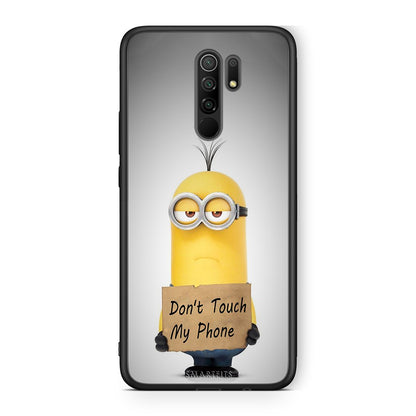 4 - Xiaomi Redmi 9/9 Prime Minion Text case, cover, bumper
