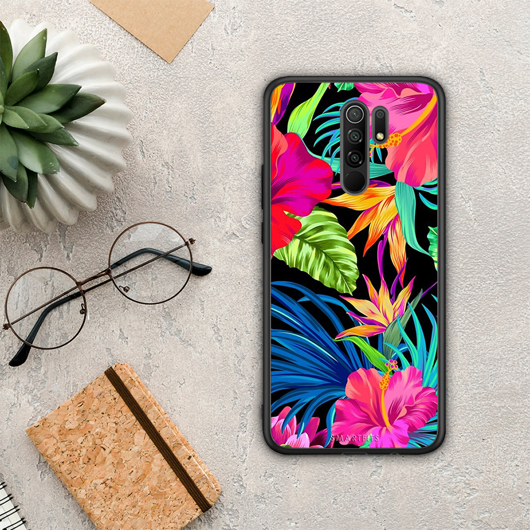 Tropical Flowers - Xiaomi Redmi 9 / 9 Prime θήκη