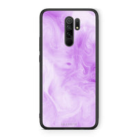 Thumbnail for 99 - Xiaomi Redmi 9/9 Prime  Watercolor Lavender case, cover, bumper