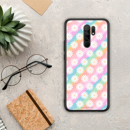 White Daisies - Xiaomi Redmi 9 / 9 Prime θήκη