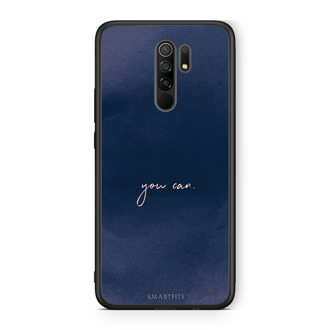 Xiaomi Redmi 9/9 Prime You Can θήκη από τη Smartfits με σχέδιο στο πίσω μέρος και μαύρο περίβλημα | Smartphone case with colorful back and black bezels by Smartfits