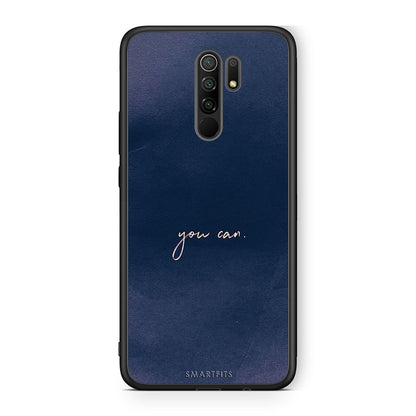 Xiaomi Redmi 9/9 Prime You Can θήκη από τη Smartfits με σχέδιο στο πίσω μέρος και μαύρο περίβλημα | Smartphone case with colorful back and black bezels by Smartfits