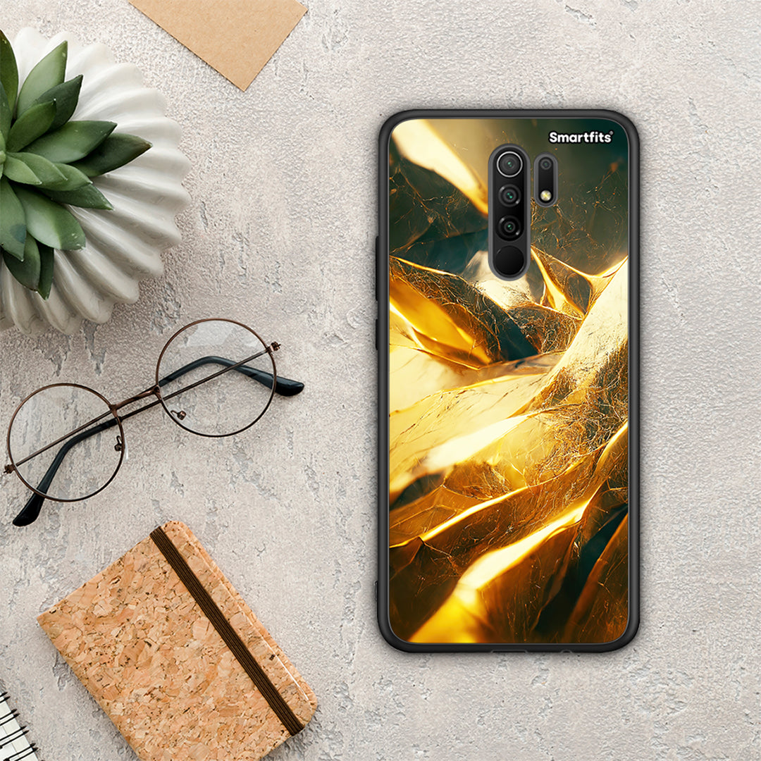 Real Gold - Xiaomi Redmi 9 / 9 Prime θήκη