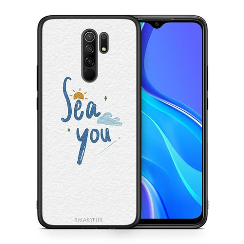 Θήκη Xiaomi Redmi 9 / 9 Prime Sea You από τη Smartfits με σχέδιο στο πίσω μέρος και μαύρο περίβλημα | Xiaomi Redmi 9 / 9 Prime Sea You case with colorful back and black bezels