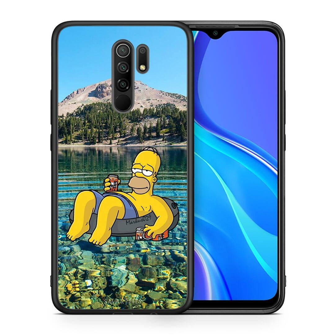 Θήκη Xiaomi Redmi 9 / 9 Prime Summer Happiness από τη Smartfits με σχέδιο στο πίσω μέρος και μαύρο περίβλημα | Xiaomi Redmi 9 / 9 Prime Summer Happiness case with colorful back and black bezels